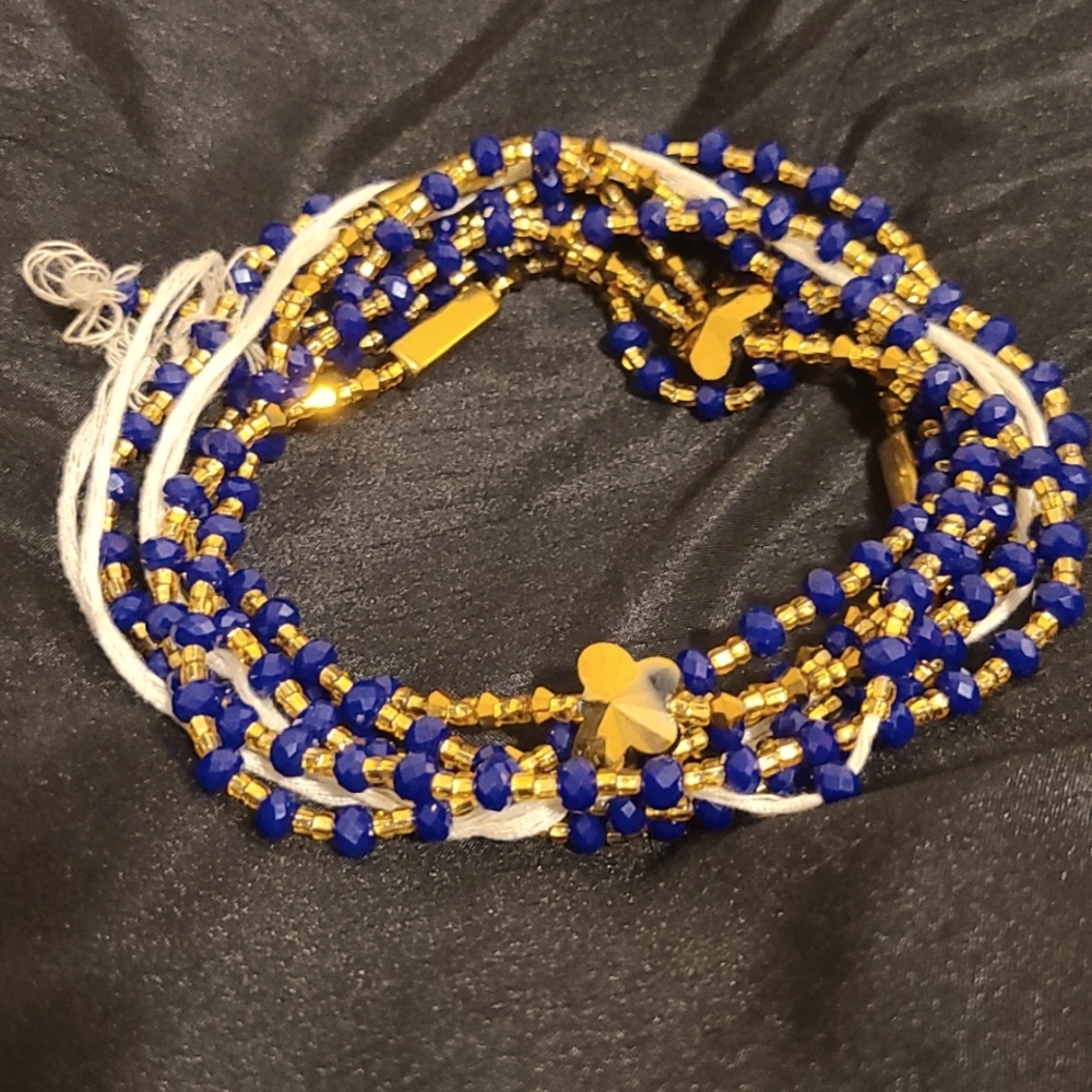 Waist beads Best Seller Sapphire Waist Beads